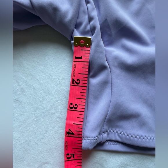 Roxy Kelia Lavender Purple Asymmetrical Workout Bodysuit Romper - Picture 15 of 15